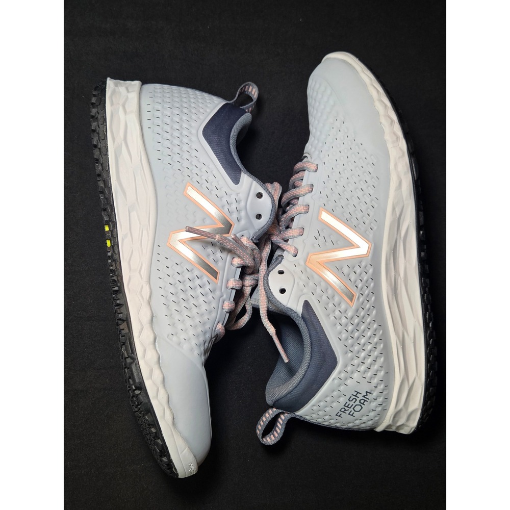New Balance 806v1 Fresh Foam Industrial Grey Pink Slip Resistant Shoe Womens 8.5
